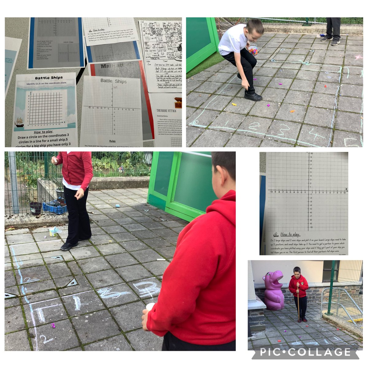 Ffrindiau o gwmpas Dydd Gwener saw dosbarth 9 creating their own battleship and coordinates games today using their maths skills from this week. Da iawn pawb! #friendsaroundfriday <a href="/garntegprimary/">Garnteg Primary</a> <a href="/MissSCox1995/">Miss S Cox</a>