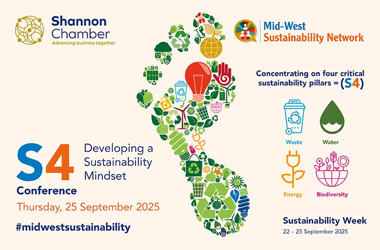 Congratulations to <a href="/HelenDownesCEO/">Helen Downes</a>, <a href="/SNNChamber/">Shannon Chamber</a> and Midwest Sustainability Network on another hugely successful programme of #SustainabilityWeek events and conference. The week really showcased how adopting sustainable practices can bring tangible benefits to organisations