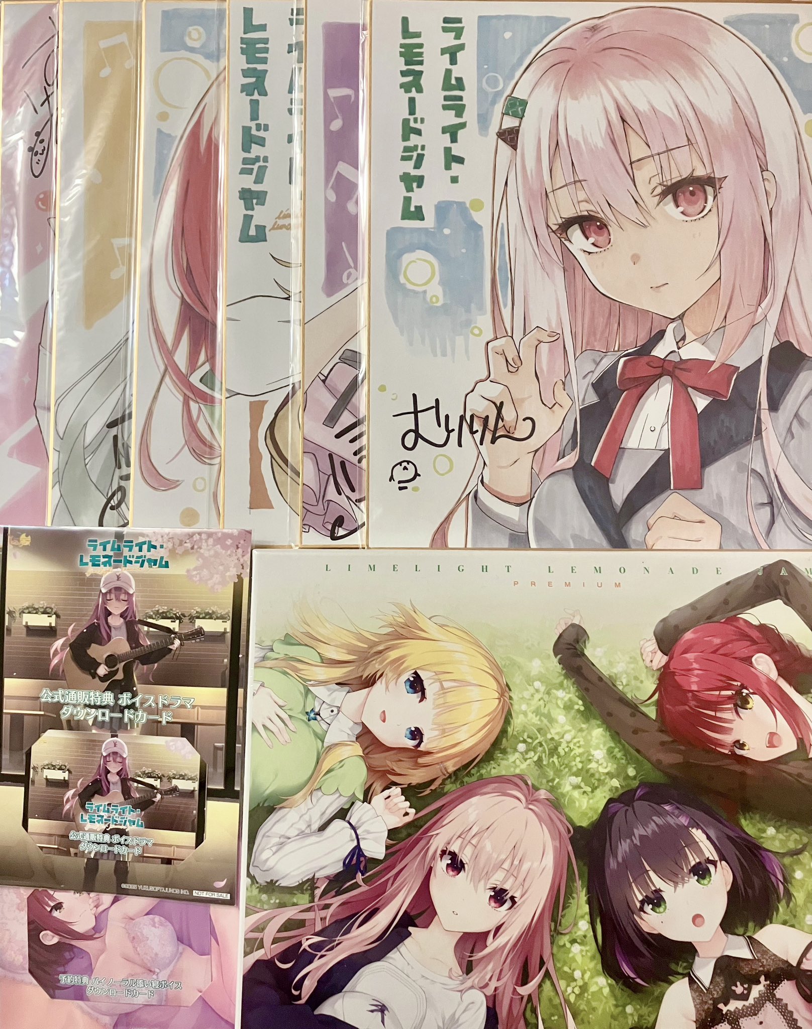 ライムライト・レモネードジャム 陽見恵凪 特典色紙 ゆずソフト | Shop