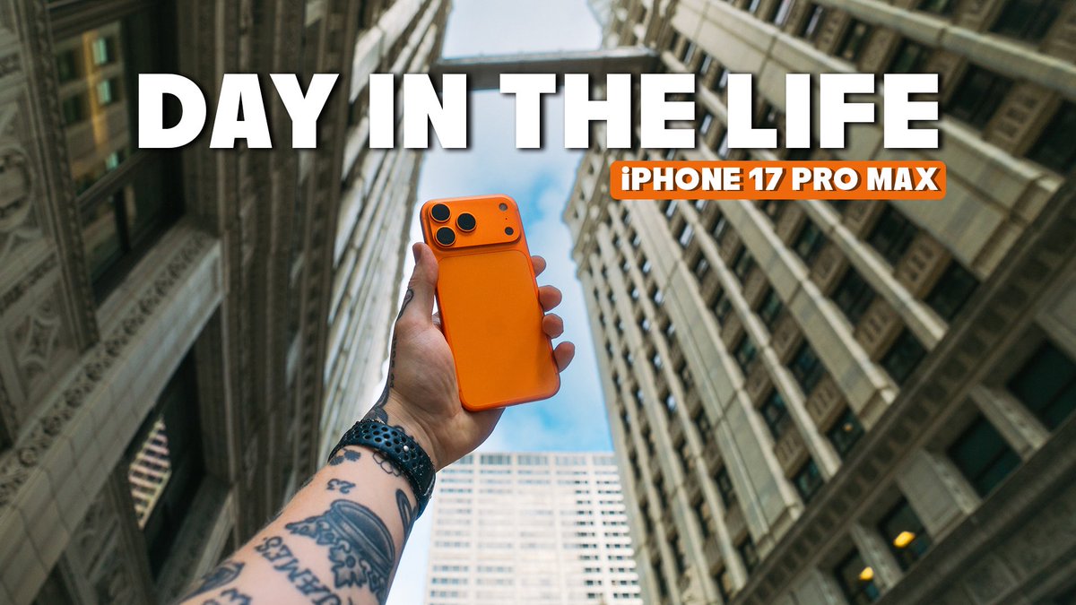 JHawkShoots's tweet image. New video is LIVE 🔥

iPhone 17 Pro Max Review | Real Day in the Life of a Content Creator

linktw.in/wGpESJ

Fav vid of the year - tap in 🤘🏻🧪