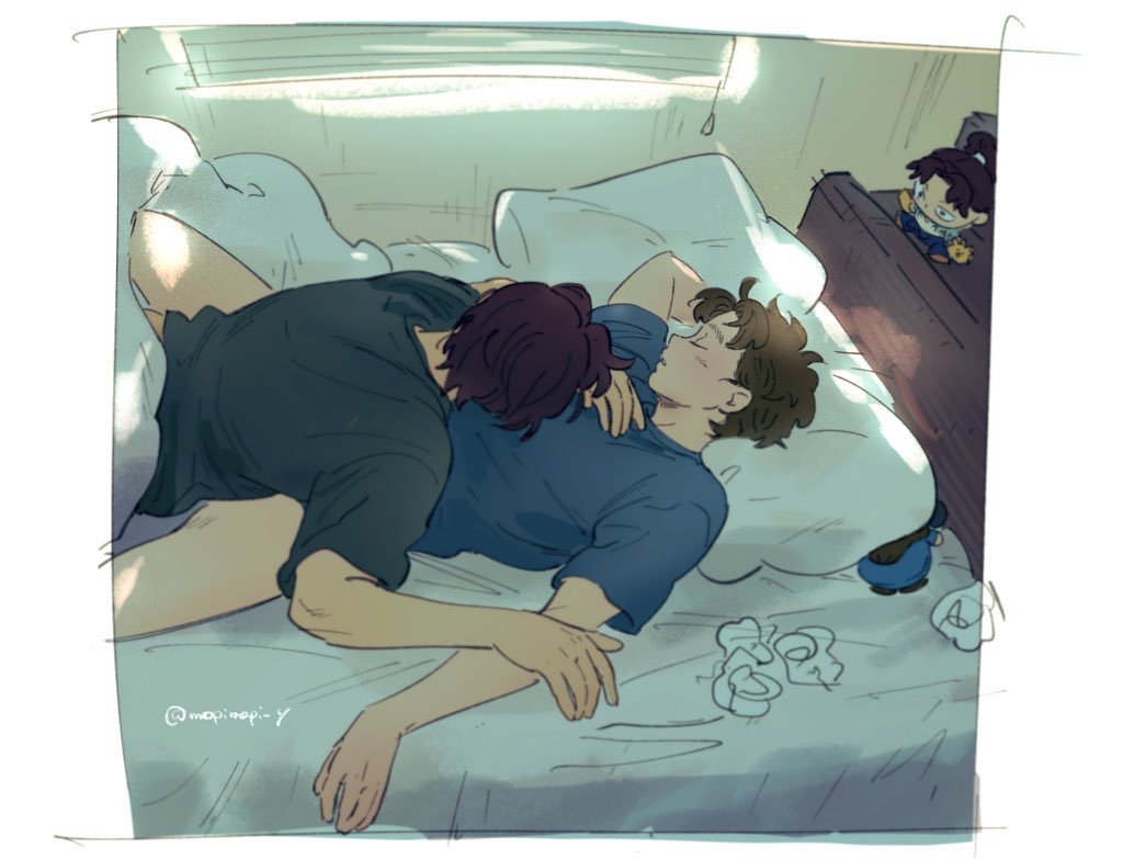 mopimopi_y's tweet image. 利こまの日（現パロ）