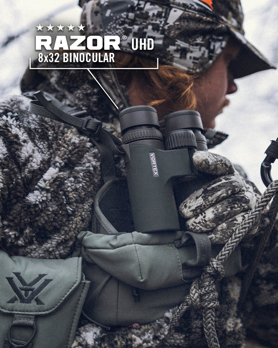 VortexOptics's tweet image. FIVE STAR FRIDAY ⭐️⭐️⭐️⭐️⭐️
“The 8x32 UHD is amazing. Super sharp clarity, even towards the sunset. The colors pop out, and the ultra-wide FOV combined with an excellent depth field make for a very immersive glassing experience. Glassing is much more relaxing in the woods and I…