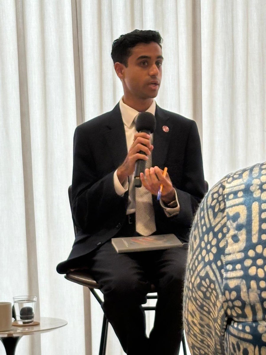 Happening Now at the #UNGA80 Commemoration Event on The Future We Agreed: <a href="/IshaanShahUN/">Ishaan Shah</a> of <a href="/c4unwn/">Coalition for the UN We Need</a> discusses the importance of ensuring that the #NextSG runs on the platform of trust.