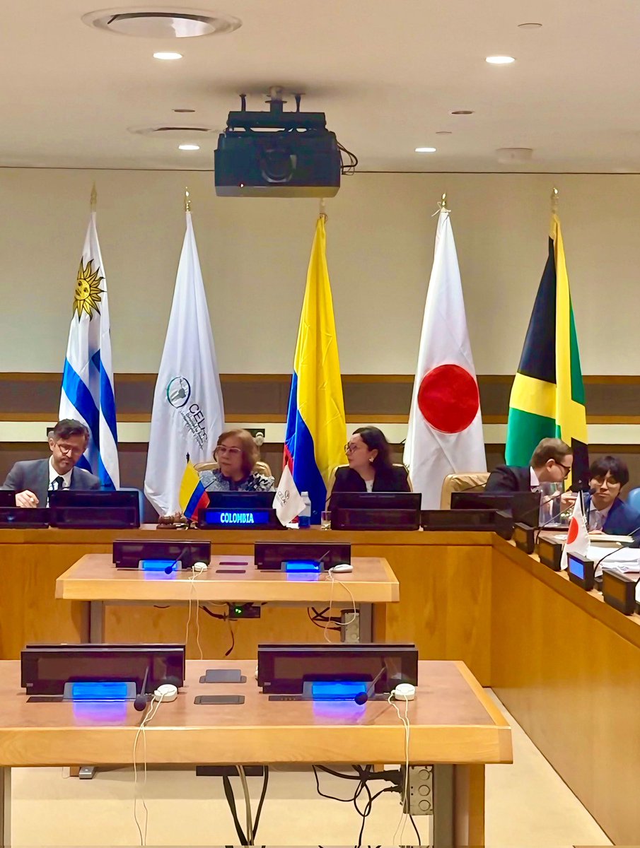 kaminajsmith's tweet image. The CELAC-Japan Ministerial Meeting set the stage for further 3rd party engagements during UN #HighLevelWeek. Japan is a valued partner for Jamaica and @CARICOMorg, so I was pleased to participate in the CELAC-Japan Ministerial Meeting as part of the Extended Troika, at which I…