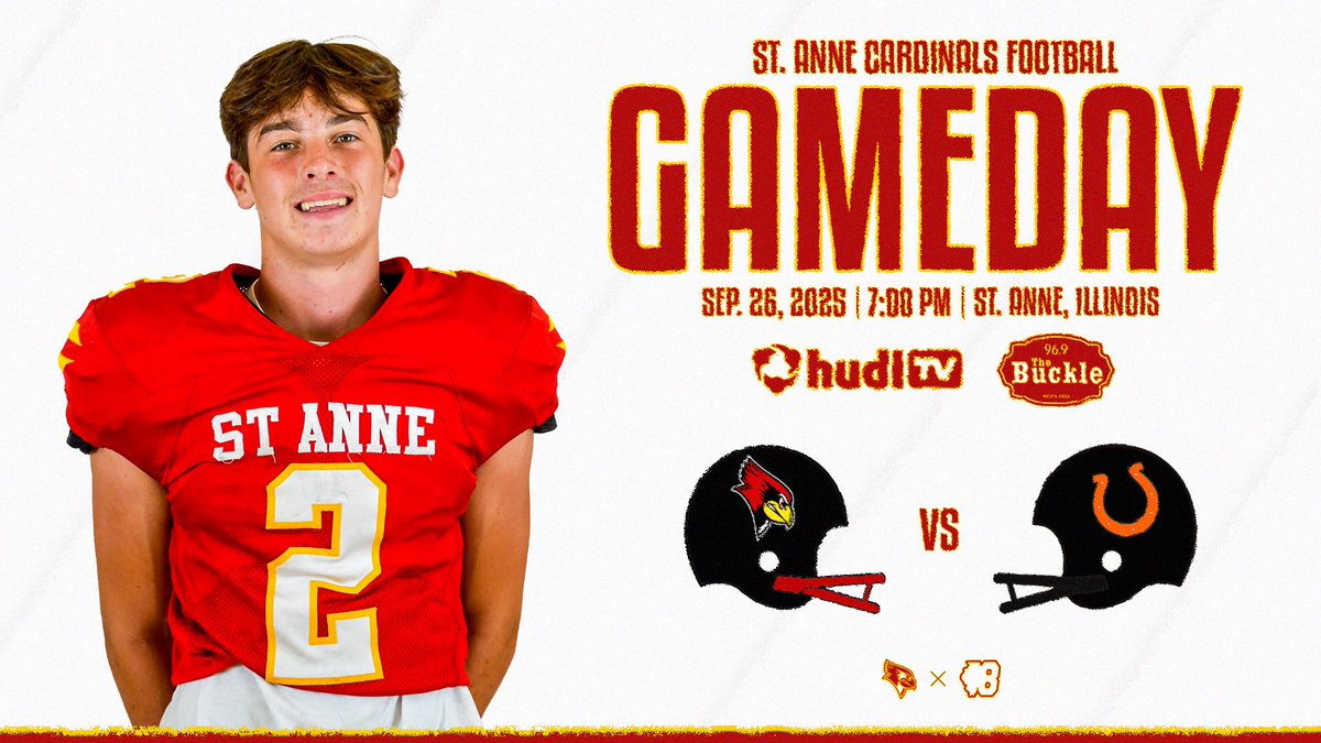 Homecoming/senior night game day! 🐦🏈

We take on the South Fork Ponies! Action begins at 7 pm.

Can’t make it? Tune into the game on 96.9 FM The Buckle or watch live on HUDL TV.

Theme is school colors (red and gold)

#CardinalCulture
