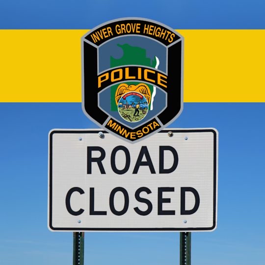 Courthouse Blvd (Inver Grove Trail) is closed in the area of 111th St. while Xcel Energy works to repair a power pole. We have no time line for when repairs will be complete.