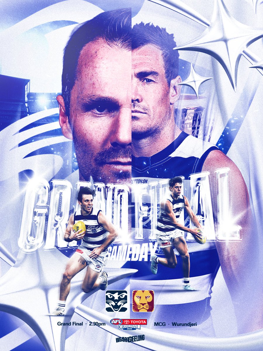 GeelongCats's tweet photo. It all comes down to this 🏆

100 quarters played, four to go. Let's do this! 👊 https://t.co/5Sjq1q9tGF