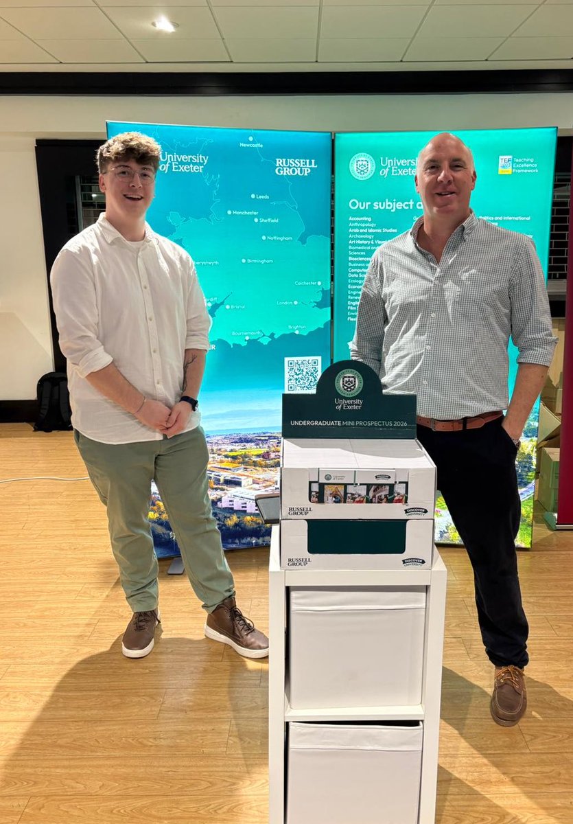 We’re at <a href="/UKUniSearch/">UK University & Apprenticeship Search</a> Manchester today! Come along and speak to Ben and Karl about all the exciting courses we have an offer!