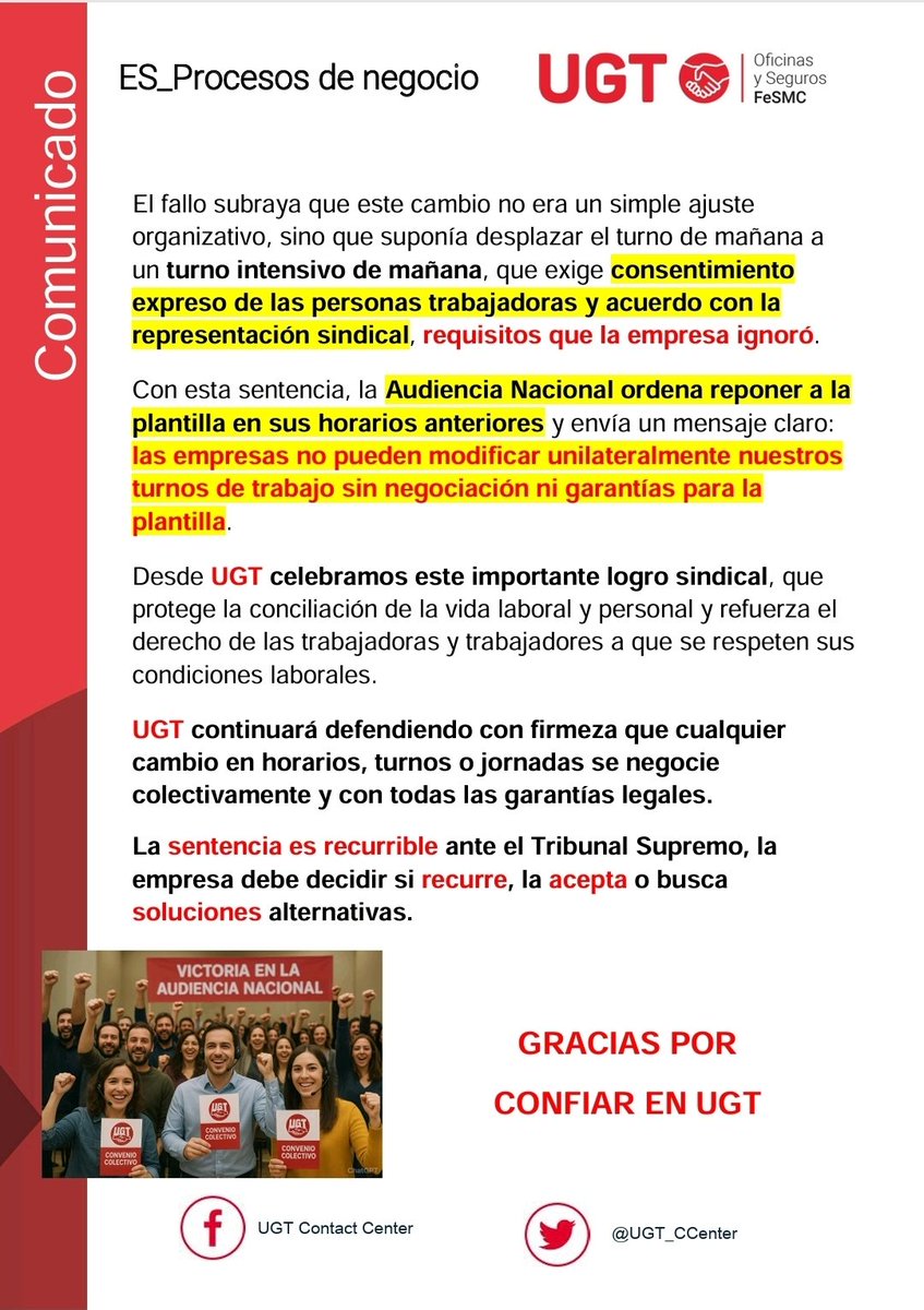 Victoria en la AN