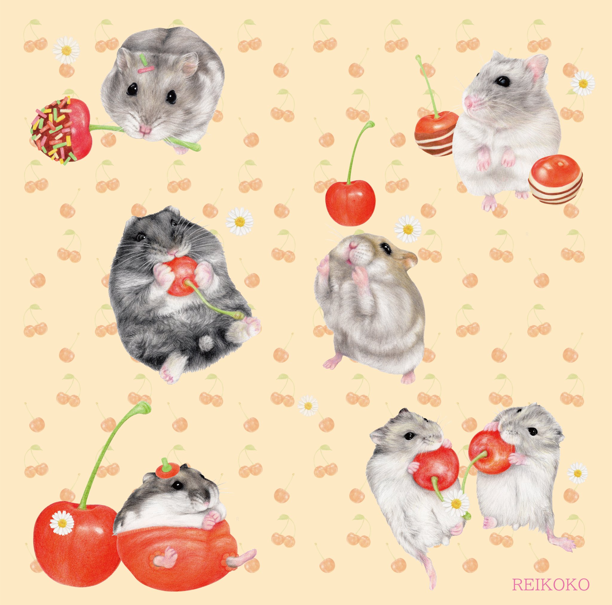 れいここ🎨🐹 on X: 