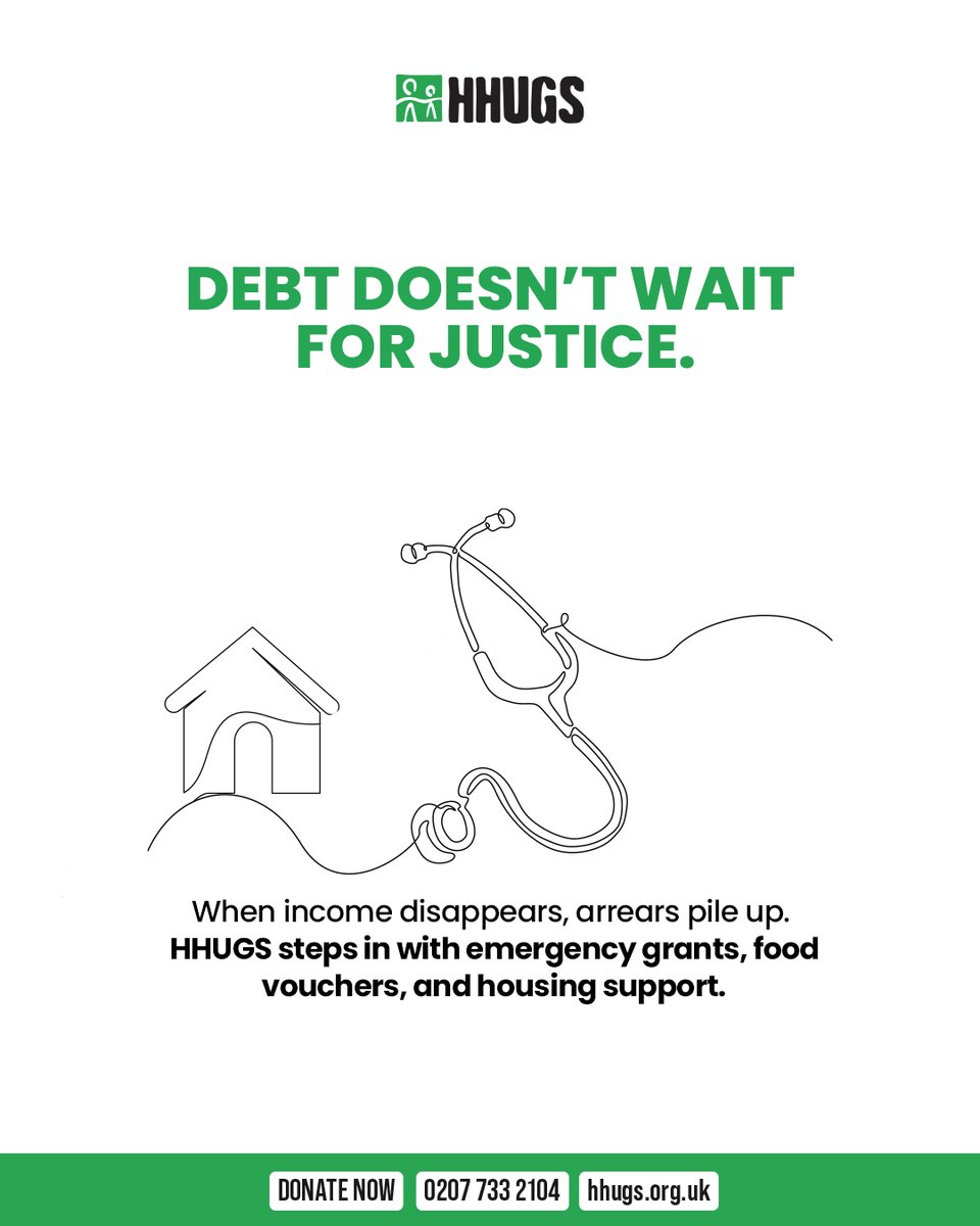 When income stops, bills don’t. Families face mounting debt, rent arrears, and daily struggles. HHUGS provides emergency grants, food vouchers, and housing support so they aren’t left alone.

Donate today at hhugs.org.uk

#HHUGS #HHUGSCharity #EmergencyRelief