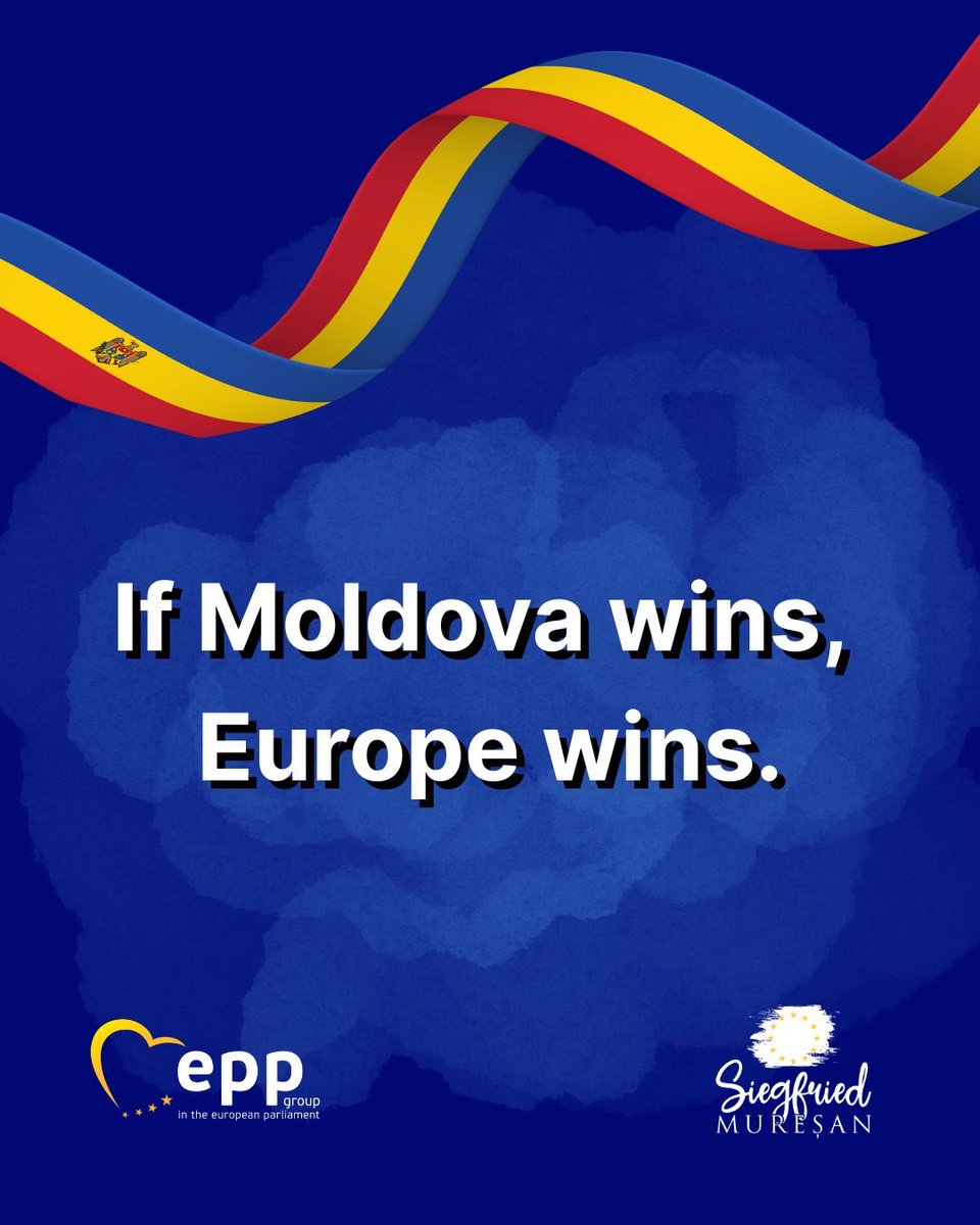 Moldova needs Europe — but Europe also needs Moldova. An independent, European Moldova is key for securing the EU’s borders against Russia.
Sunday’s elections aren’t just about Moldova’s future in the EU — they matter for Europe’s security too.
#MoldovainEU #EU #Europe