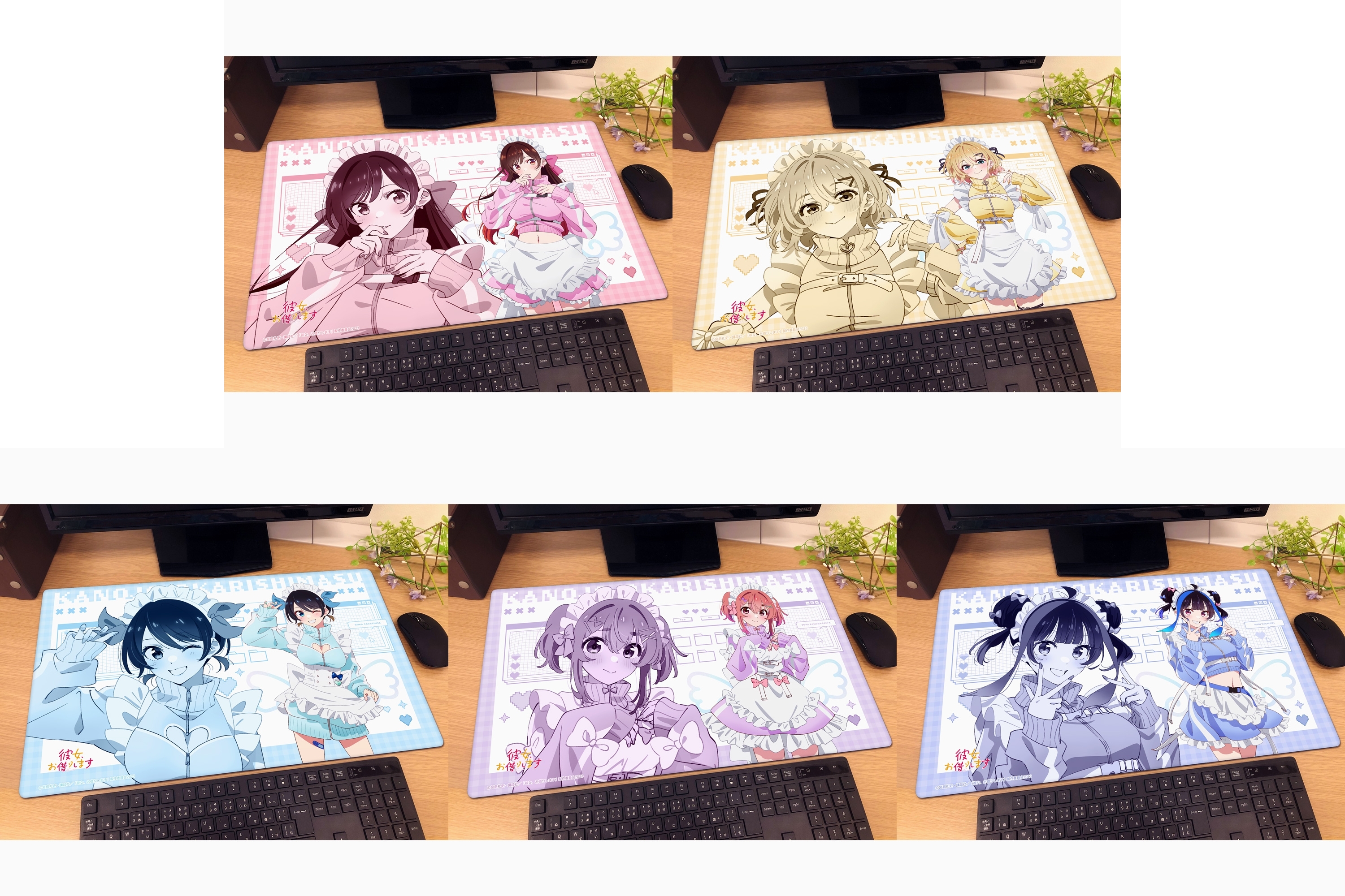 彼女、お借りします　グッズ色々 Amazon.co.jp: 彼女、お借りします かのかり グッズ BIGアクリル