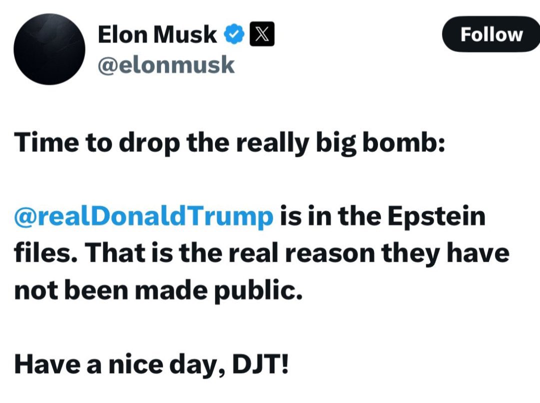 OoxGreen's tweet photo. @MAGAVoice Elon posted this👇 as well https://t.co/8TJ3nF8e6q