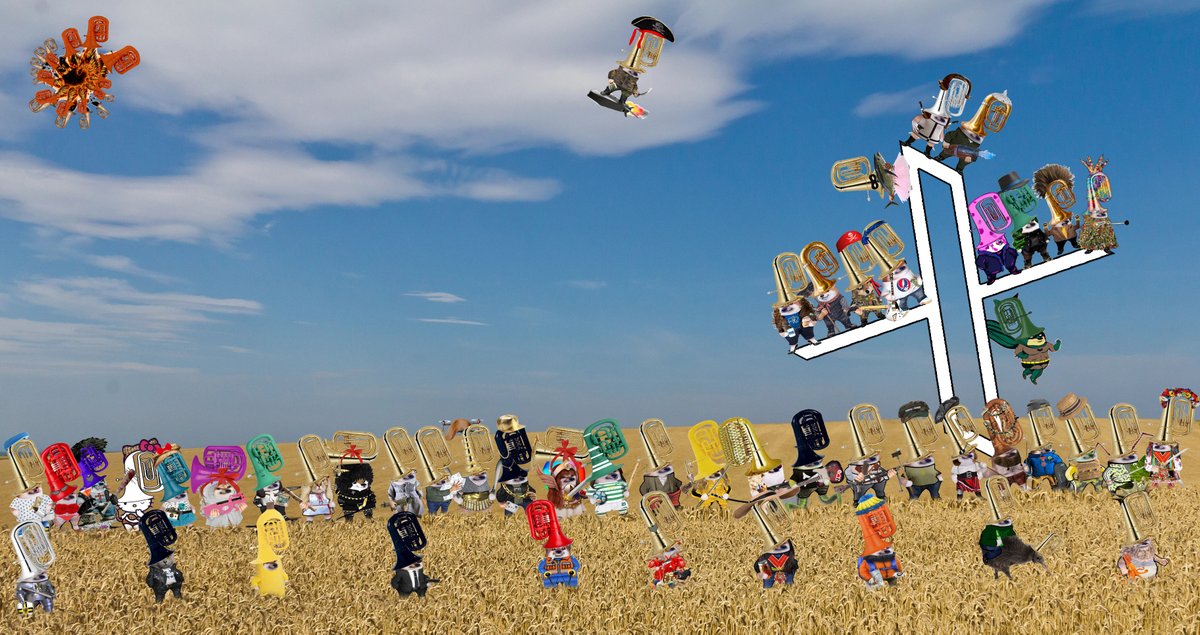 EJPointer's tweet image. Attention, fellas!  I can now reveal that Tuba Division has voyaged overseas to the land of the free, where they located a nasty fascist-run social media platform run by Russia sympathizers and nicked it.
Please welcome:
@CarmencitaB 
@EggsForDummies
@flora45854198…