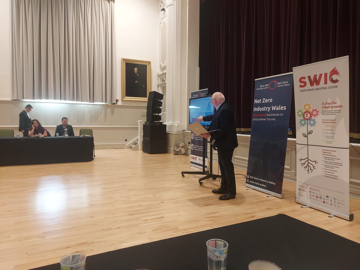 CRPlus_'s tweet image. It was a pleasure to support the WEPA-sponsored event for Net Zero Industry Wales/@SWIC_Wales Industrial Cluster on “Decarbonisation for Local Industries” at the fantastic Maesteg Town Hall.
