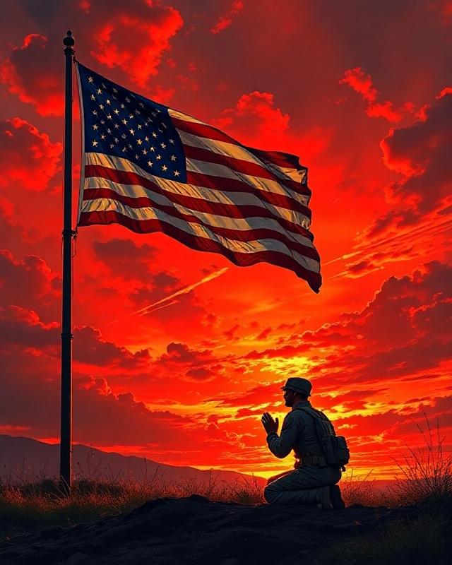 Good Friday morning X!
Land of the free, because of the brave!
RED