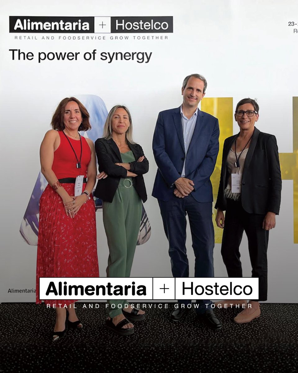 HOSTELCO (@hostelcobcn) on Twitter photo En A+H seguimos impulsando la evolución del #foodservice 🚀
Alianza con <a href="/MdRestauracion/">Marcas de Restauración (MDR)</a> para lanzar Imagine FoodService Europe, programa de ponencias y mesas redondas de gran impacto, creado para conectar a los máximos representantes y repensar el futuro. En A+H seguimos impulsando la evolución del #foodservice 🚀
Alianza con <a href="/MdRestauracion/">Marcas de Restauración (MDR)</a> para lanzar Imagine FoodService Europe, programa de ponencias y mesas redondas de gran impacto, creado para conectar a los máximos representantes y repensar el futuro.