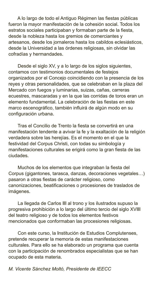 👉¡Os anunciamos nuevo ciclo de conferencias para las tardes de otoño!

🎉 Se trata de “Alcalá Festejante”, organizado en colaboración con la <a href="/UAHes/">Universidad Alcalá</a>

📍Todas las conferencias se celebrarán en el Colegio de Málaga