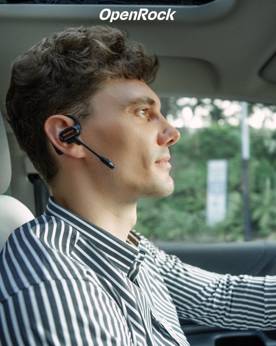 OpenRockGlobal's tweet photo. 💼 Too many devices for work &amp; life?  

📷 With Link 20’s detachable mic, you can go from professional meetings to casual listening in seconds.  
One device. Multiple roles. Zero compromise.  

📷https://t.co/2SIxNJlerJ
-
-
-
#openrock #Link20 #wirelessearbuds #openear https://t.co/5Se92eJpxt