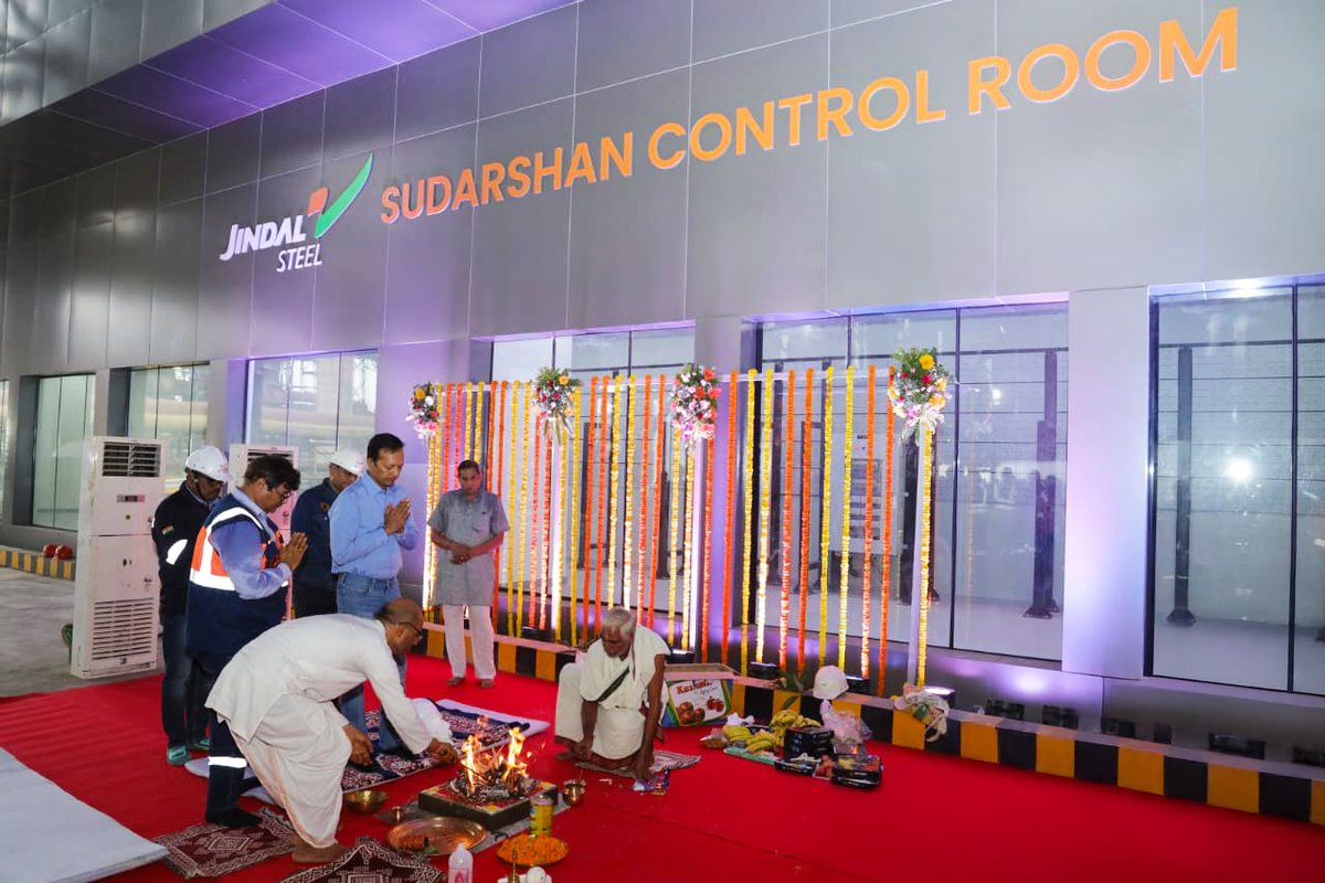 JindalSteel_In's tweet photo. Jindal Steel commissions one of India’s largest blast furnaces, planning to take Angul’s steelmaking capacity to 12 MTPA.

The Bhagavati Subhadrika Blast Furnace – II marks a milestone in Indian steel, making Angul the largest single-location steel plant in Odisha and a central hub for Jindal Steel’s growth strategy. With cutting-edge technology, advanced automation, and sustainability at its core, this furnace exemplifies our commitment to Atmanirbhar Bharat and world-class excellence.

Rooted in tradition, driven by innovation, we are shaping the future of steel in India.

Here are some glimpses into this historic inauguration.

#SteelOfIndia #LifeAtJindal