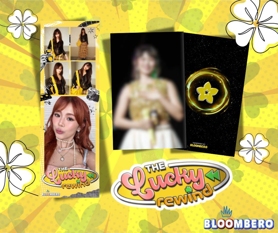 bloombero's tweet photo. THE LUCKY REWIND FAN SUPPORT

• like and retweet
• 1:1 ratio
• limited quantity
• 9-27-2025

see you there luckies and blooms!!! https://t.co/LU2NaNCdXv