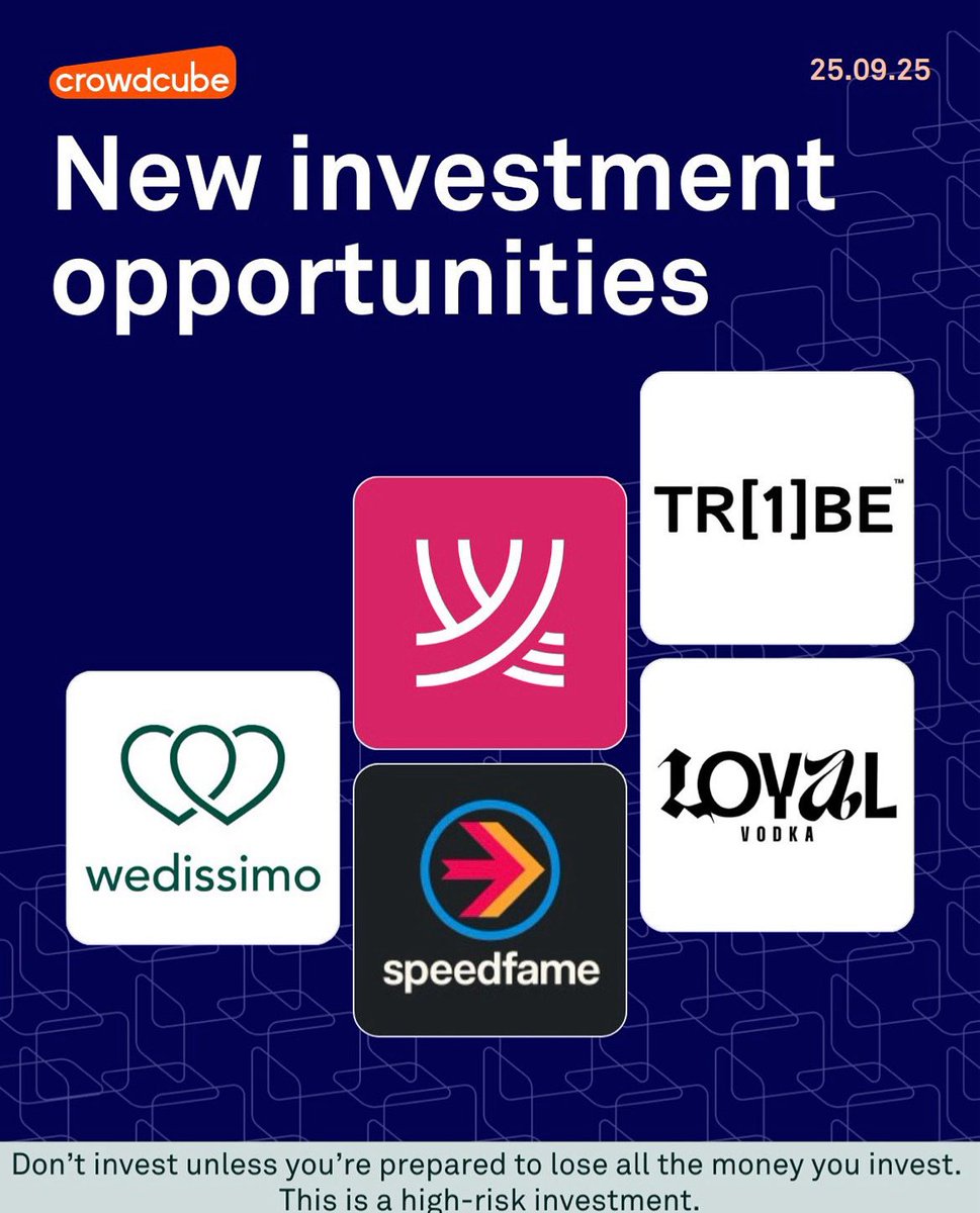speedfame's tweet image. 📺 SpeedFame lève sur Crowdcube !
Devenez actionnaire dès 10 € 🚀
On transforme les écrans en leviers interactifs.

⚠️ Investir comporte des risques (perte totale du capital).**

#Startup #Crowdcube #SpeedFame #AdTech