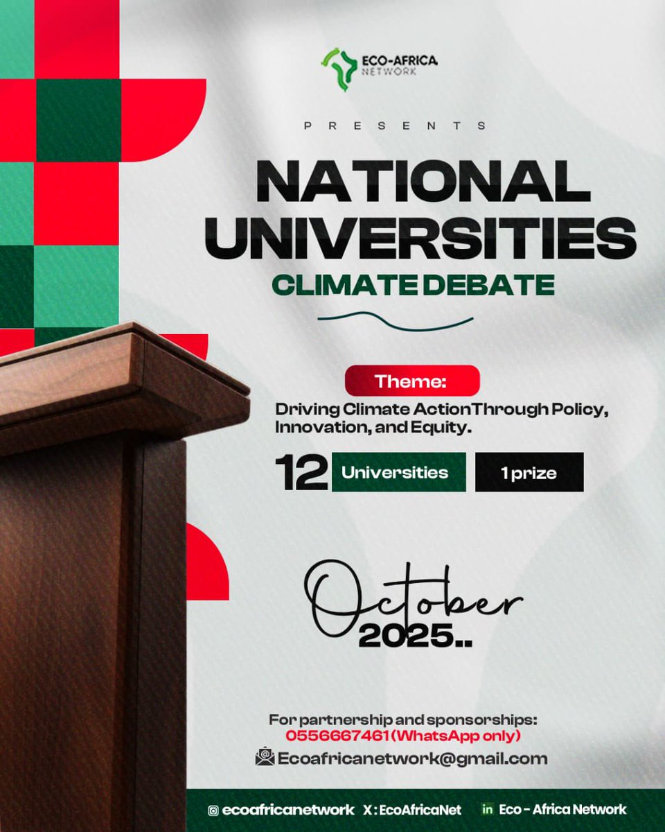 uccds's tweet image. ▬▬▬▬▬▬▬▬▬❂❂❂❂❂❂▬▬▬▬▬▬▬▬▬
The University of Cape Coast is set to storm the National Universities Climate Debate! Watch as UCC rises to the challenge, championing bold ideas for a greener future. 🌱

#SpiritOfTheCoast 
#Gamemode
#WeLoveYou
