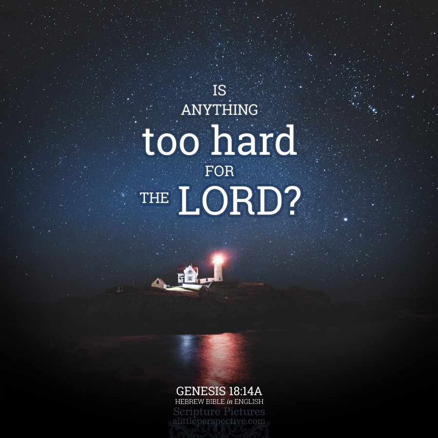 Christine982Mil's tweet photo. "Is anything too hard for the LORD?"
Genesis 18:14a #TorahWisdom 📜 https://t.co/Ts0QDY7TNa