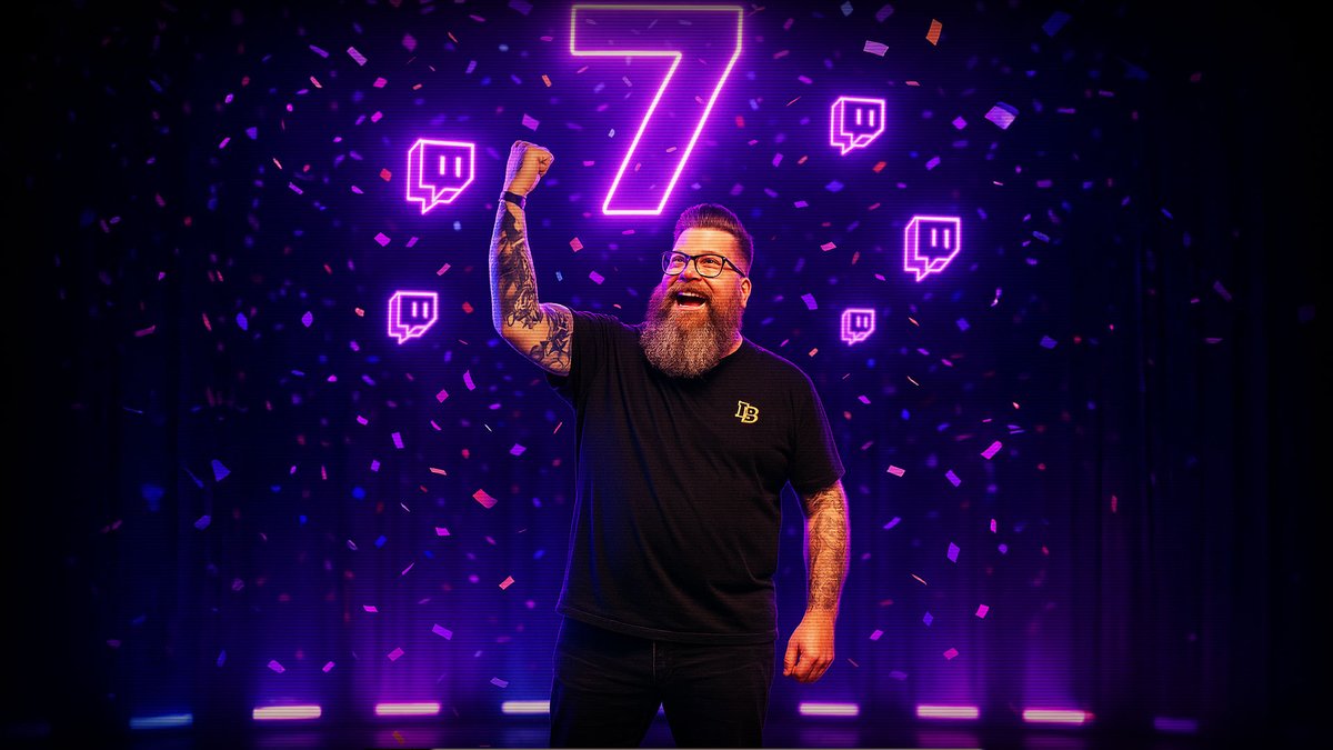 Celebrating 7 years as a <a href="/Twitch/">Twitch</a> Partner and 11 years creating content. Translation: I’ve been yelling at video games professionally for over a decade, and somehow you all still show up. Thank you 💜
twitch.tv/DamnitBennett