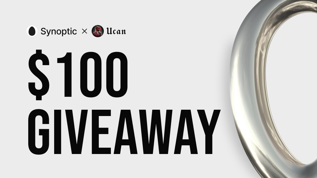 Giving away 2x50$ | 48hrs ⏰

<a href="/SynopticCom/">Synoptic</a> runs one of the fastest crypto news feeds—the kind of speed that matters when headlines drop

If you wait for news to hit your feed, you’re late

To enter 👇
→ Follow <a href="/SynopticCom/">Synoptic</a> &amp; <a href="/SynopticWire/">Synoptic Newswire</a>
→ RT + Tag someone who trades the news