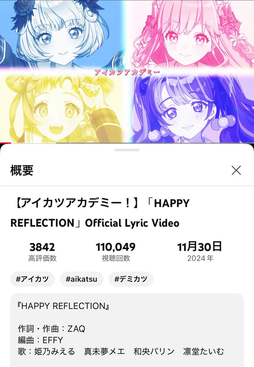 アイカツアカデミー デミカツ サイン アイカツ デミカツ 直筆サイン入り カード アイカツアカデミー