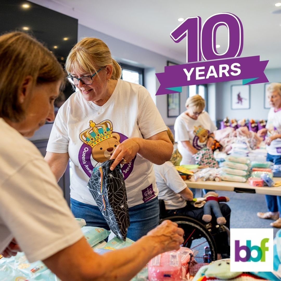 🎉 10 Years of Buddy Bags — Let the Countdown Begin!
💜 This October, we begin celebrating 10 years of delivering comfort, dignity, and essentials to children in crisis.
🎒 Join us as we celebrate a decade of impact with stories, special events, and ways you can get involved.