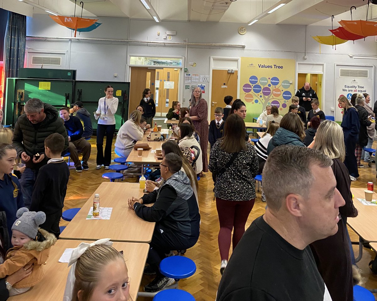 St Michael's Catholic Primary School (Widnes) (@stmichaelscps) on Twitter photo Thank you to all of our families for supporting our <a href="/macmillancancer/">Macmillan Cancer Support</a> coffee morning. What a turn out! 💚 Thank you to all of our families for supporting our <a href="/macmillancancer/">Macmillan Cancer Support</a> coffee morning. What a turn out! 💚