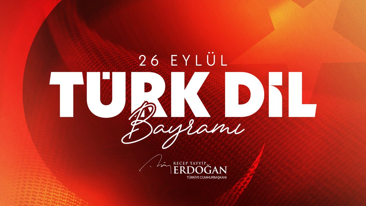 Türk Dil Bayramımızı tebrik ediyor; ana dilimiz, ata mirasımız Türkçemizi koruyup geliştirerek bu aziz millete hizmet eden tüm akademisyenlerimizi, dil araştırmacılarımızı, öğretmenlerimizi, yazarlarımızı, şairlerimizi ve Türkçe sevdalılarını gönülden selamlıyorum.