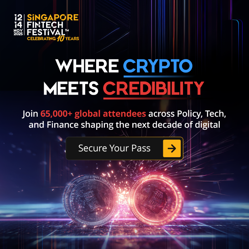 sgfintechfest's tweet photo. The proof of concept phase is over. Now, it's a race for market share and influence in the tokenized economy. 

What's your next move? Find the partnerships and insights you need to win at SFF.