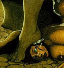 Nothing more humiliating than a gigantic orc stepping on your face and grinding her wrinkly sole against your cheeks while she makes it feel like your skull could crumble to dust at any second🤭