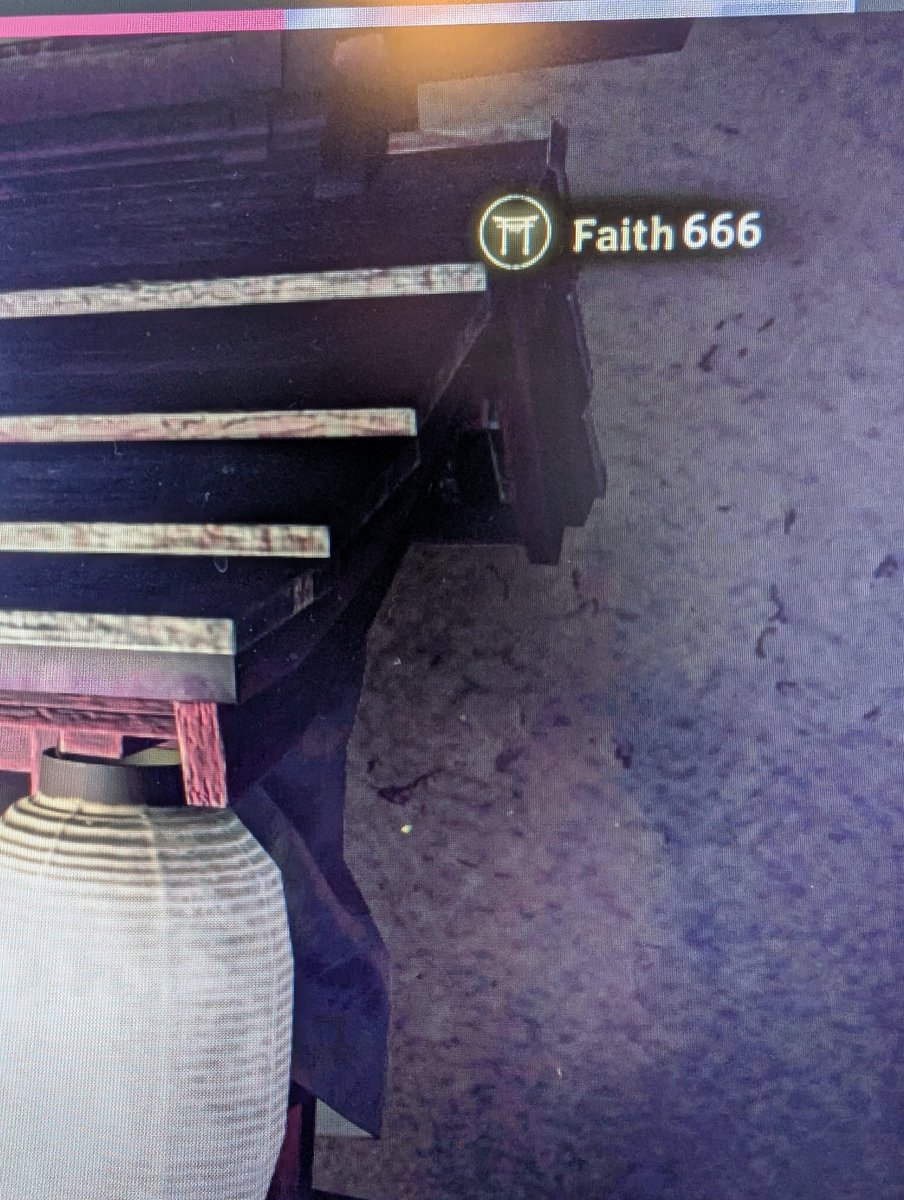 Seems like the ideal faith level for what's happening to me in Silent Hill F