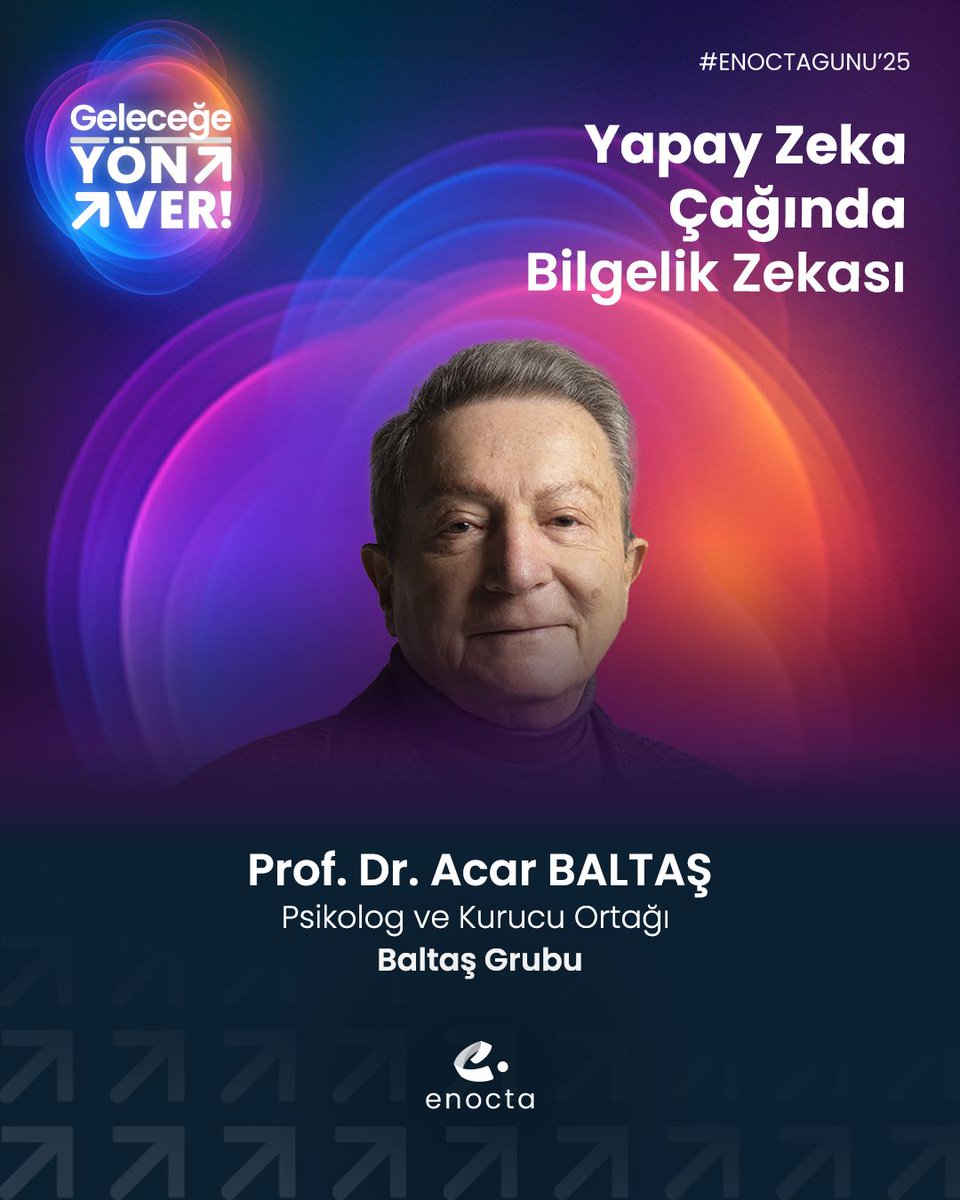 Geleceğe Yön Ver: 2025 Enocta Günü ✨

Baltaş Grubu Psikolog ve Kurucu Ortağı Prof. Dr. Acar Baltaş Enocta Günü’ndeki “Yapay Zeka Çağında Bilgelik Zekası” sunumuyla bizlerle.

#ENOCTAGUNU2025 #GeleceğeYönVer #DijitalÖğrenme