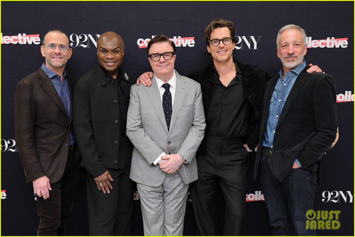 alyne_MB's tweet photo. Dream Team! 🤩👏
The brilliant cast and creatives
#MaxMutchnick #NathanLeeGraham #NathanLane #MattBomer and #DavidKohan at Mid-Century Modern In Conversation at 92NY on March 27, 2025 in New York City.
#MidCenturyModern https://t.co/wSpWV2pT0o