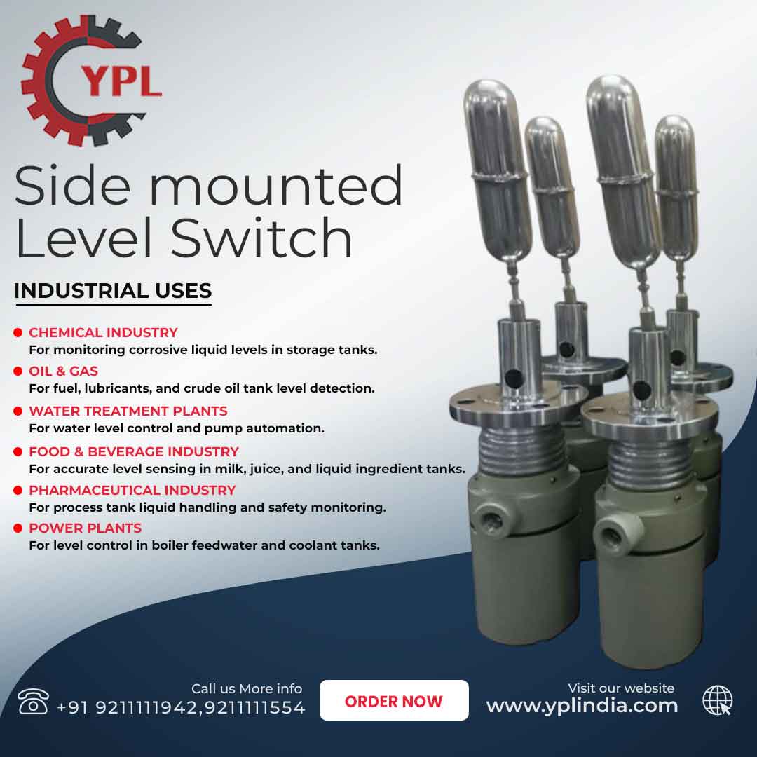 YPLInstrument's tweet image. ⚙️ YPL Side Mounted Level Switch ⚙️
Engineered for accuracy, durability, and efficiency in diverse industries. 🌍
#YPL #IndustrialAutomation #LevelSwitch #SideMountedSwitch #OilAndGas #WaterTreatment #PharmaIndustry #FoodAndBeverage #PowerPlants #ChemicalIndustry
