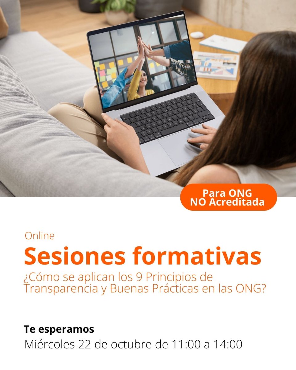 ¿Tu ONG aún no está acreditada?
🎓Cada mes impartimos sesiones formativas gratuitas sobre Transparencia y Buenas Prácticas.
🗓️ Próxima fecha:
📌 Miércoles, 22 de octubre
🕚 De 11 a 14 h
💻 ¡Inscríbete aquí! fundacionlealtad.org/si-eres-ong-tr…