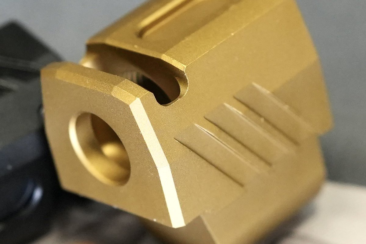 jkarmy_int's tweet image. New compensator from Pro-Arms
For SIG AIR VFC P320 GBBP series
PM Style Aluminum 14mm CCW compensator
BK / DE Now Ready for Action 💨💨💨
#proarms #p320 #compensator