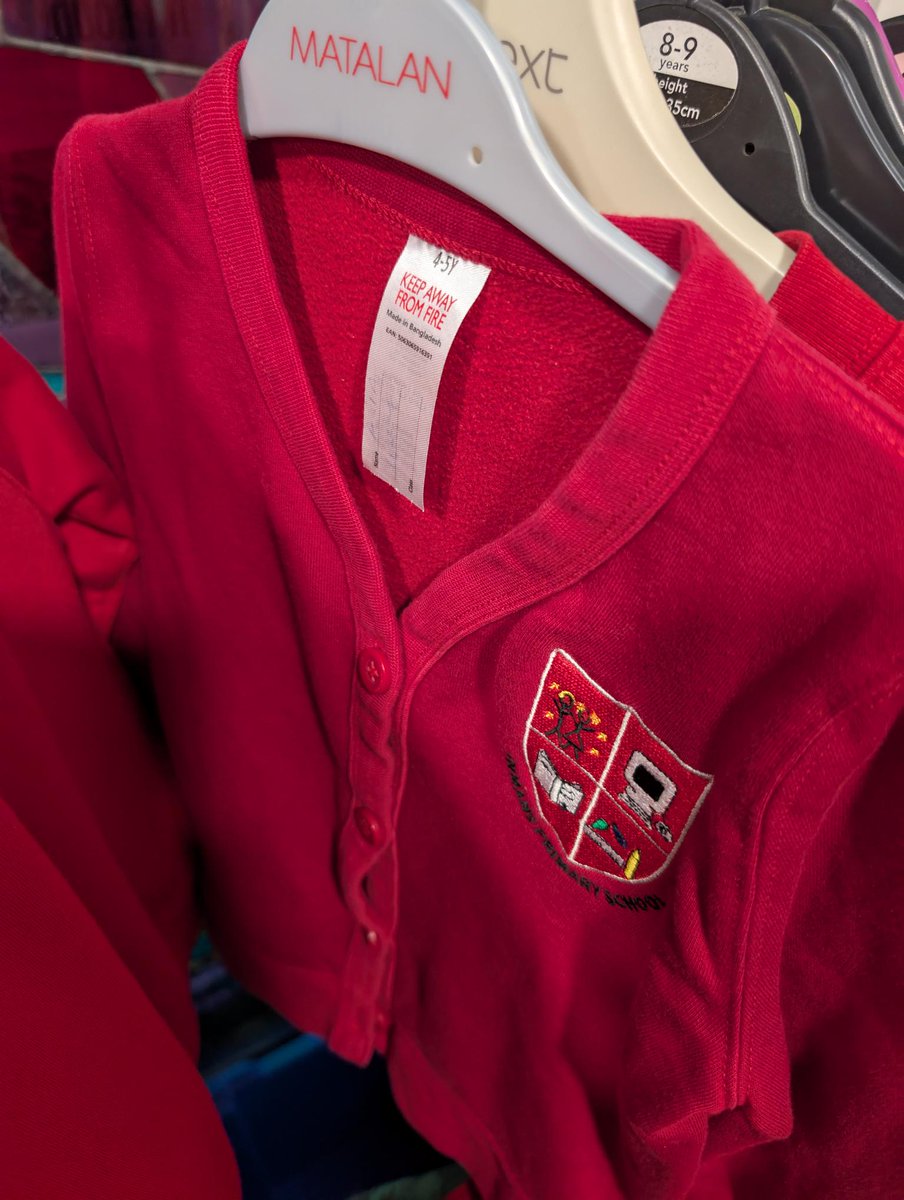 All items on our uniform rail are free to take! Please pop in to the main entrance to have a look and take any items you can use for your child(ren)