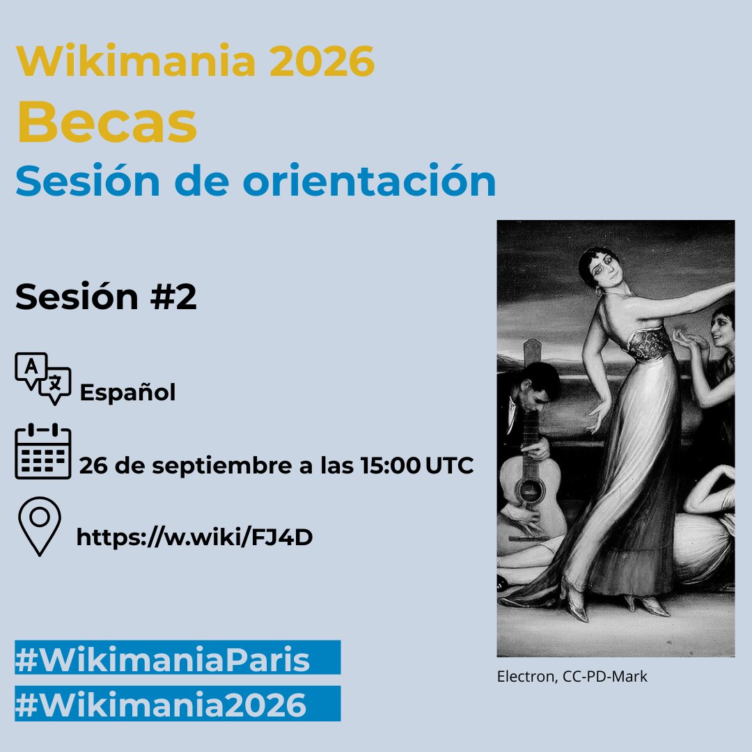 Wikimania tweet media