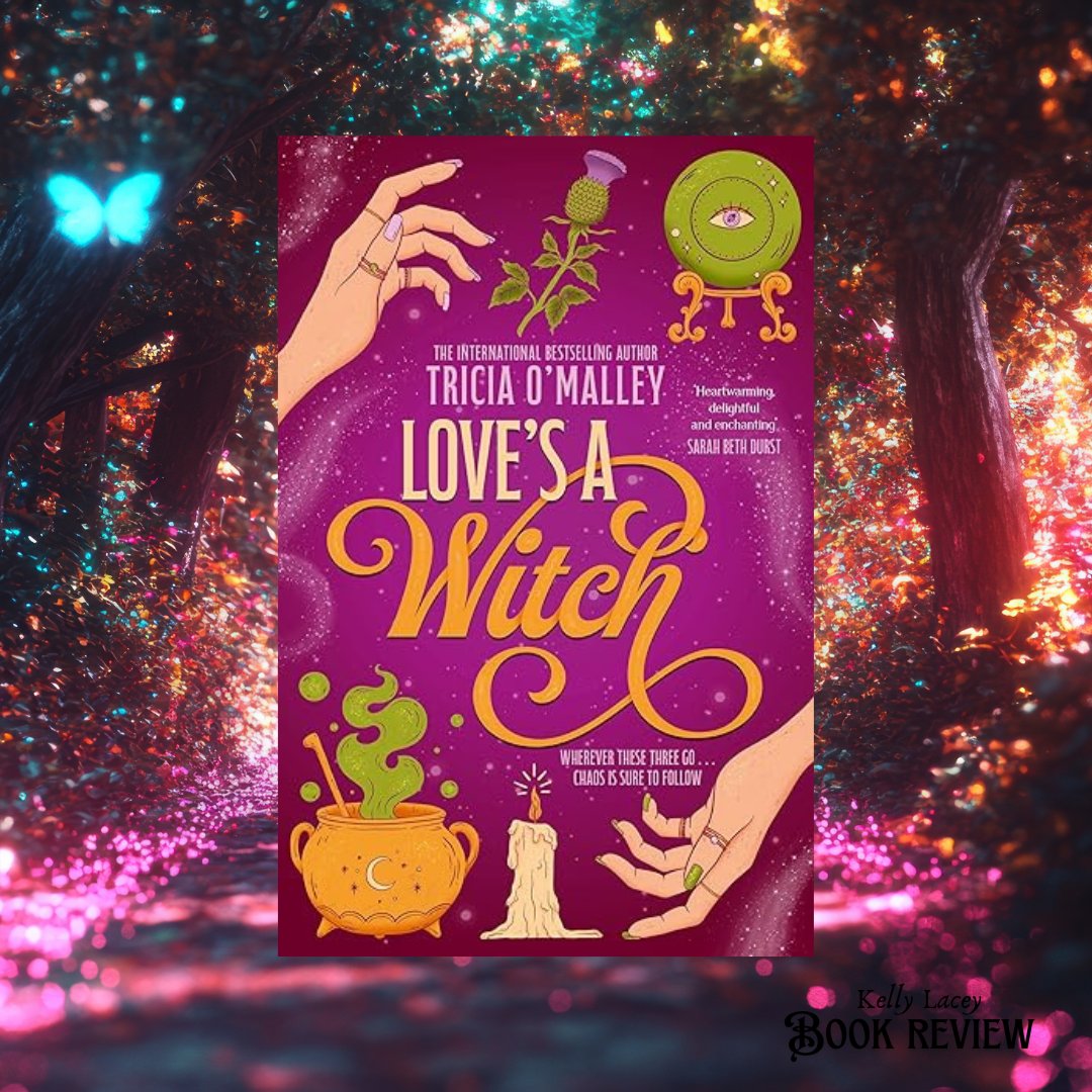 KellyALacey's tweet image. Love’s a Witch by Tricia O’Malley  @TeamBATC @Trishaomalleyauthor #Bookreview #BookBlogger #ScottishBookReviewer #Bookstagrammer 

kellylacey.com/2025/09/26/lov… via @KellyALacey