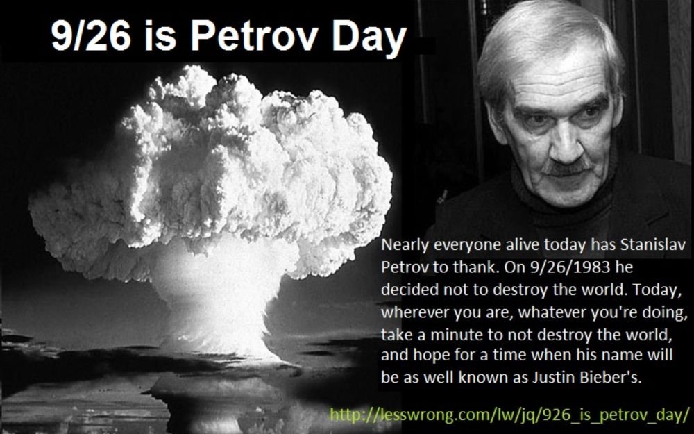 KnowledgeZoneIn's tweet image. #KnowledgeByte: On September 26th, 1983, the world was nearly destroyed by #Nuclearwar. That day, celebrated as #PetrovDay, named for the man who averted it. 

knowledgezone.co.in/posts/Petrov-D…