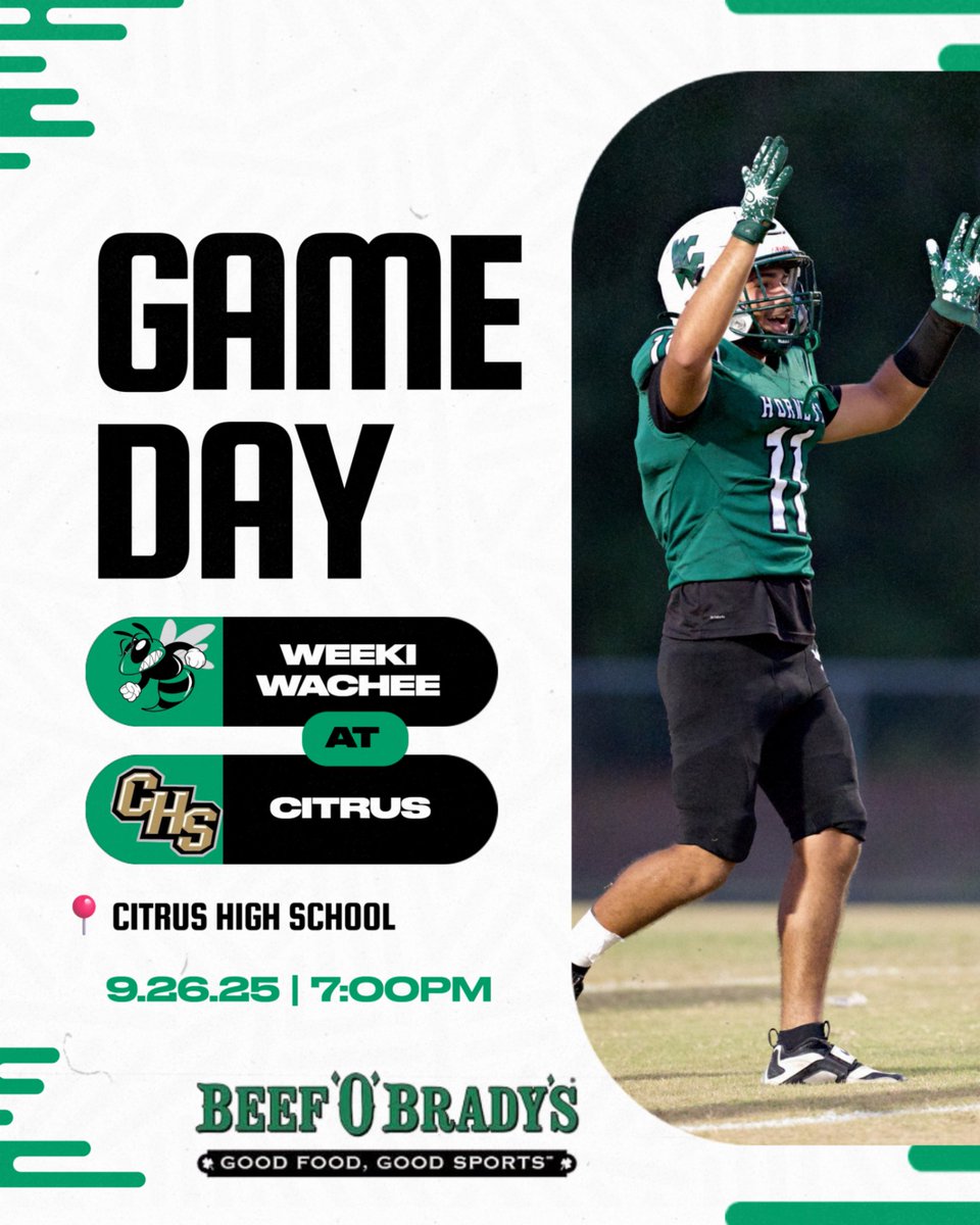 🎟️ gofan.co/event/4023950?…

Sponsored by Beef 'O' Brady's (14387 Spring Hill Dr. Suite 400)