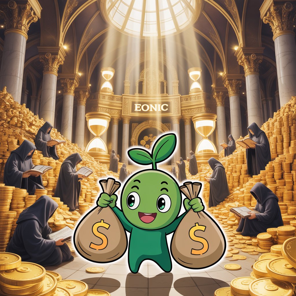 Eonicpro's tweet photo. In a world where time and wealth converge, $EONIC rises as more than just a coin, it is a cathedral of value, a golden script written for generations to come. The patient will inherit treasure, the faithful will inherit legacy. ⏳✨
HyDAnhcj7Er5qVHireifnezrSxhYaauFrDNa82nTpump
 #EONIC #Solana