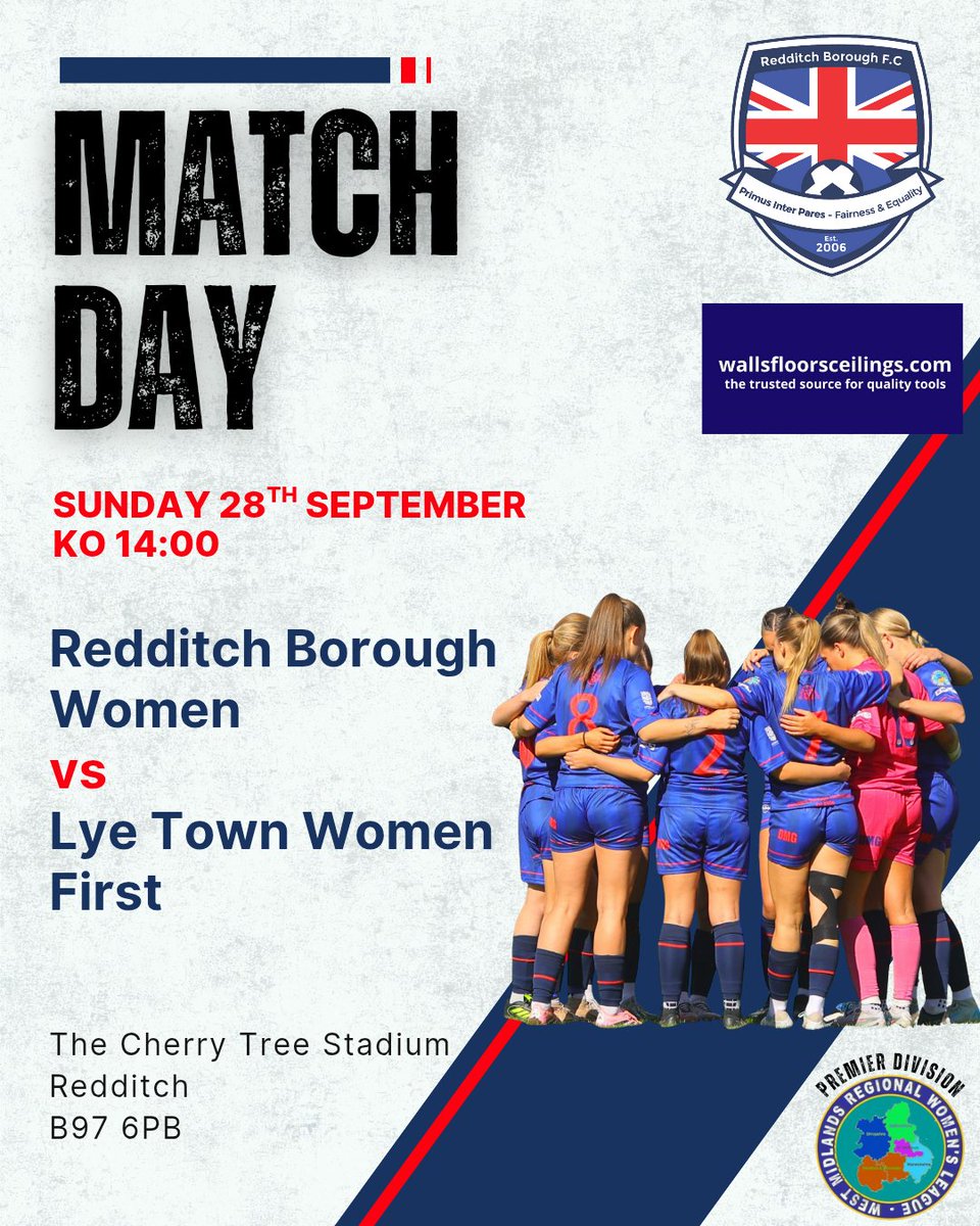 Redditch Borough F.C. (@reddboroughfc) on Twitter photo A tough test for the Womens Team on Sunday as they welcome <a href="/LyeTownWomenFC/">Lye Town Women FC</a> to the Borough <a href="/wmrwfl/">West Midlands Regional Women’s Football League</a>
#UTB💙
#proudtobeblue
#goingplaces
#oneclubonefamily A tough test for the Womens Team on Sunday as they welcome <a href="/LyeTownWomenFC/">Lye Town Women FC</a> to the Borough <a href="/wmrwfl/">West Midlands Regional Women’s Football League</a>
#UTB💙
#proudtobeblue
#goingplaces
#oneclubonefamily